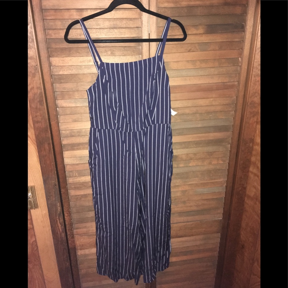 Pin striped jumper